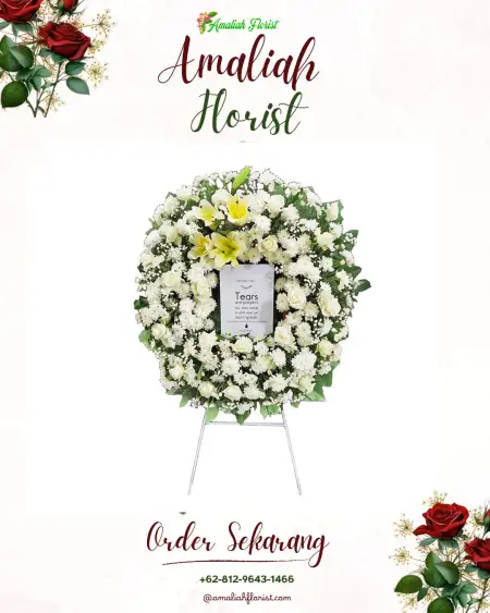 Krans Bunga Duka Padawaas